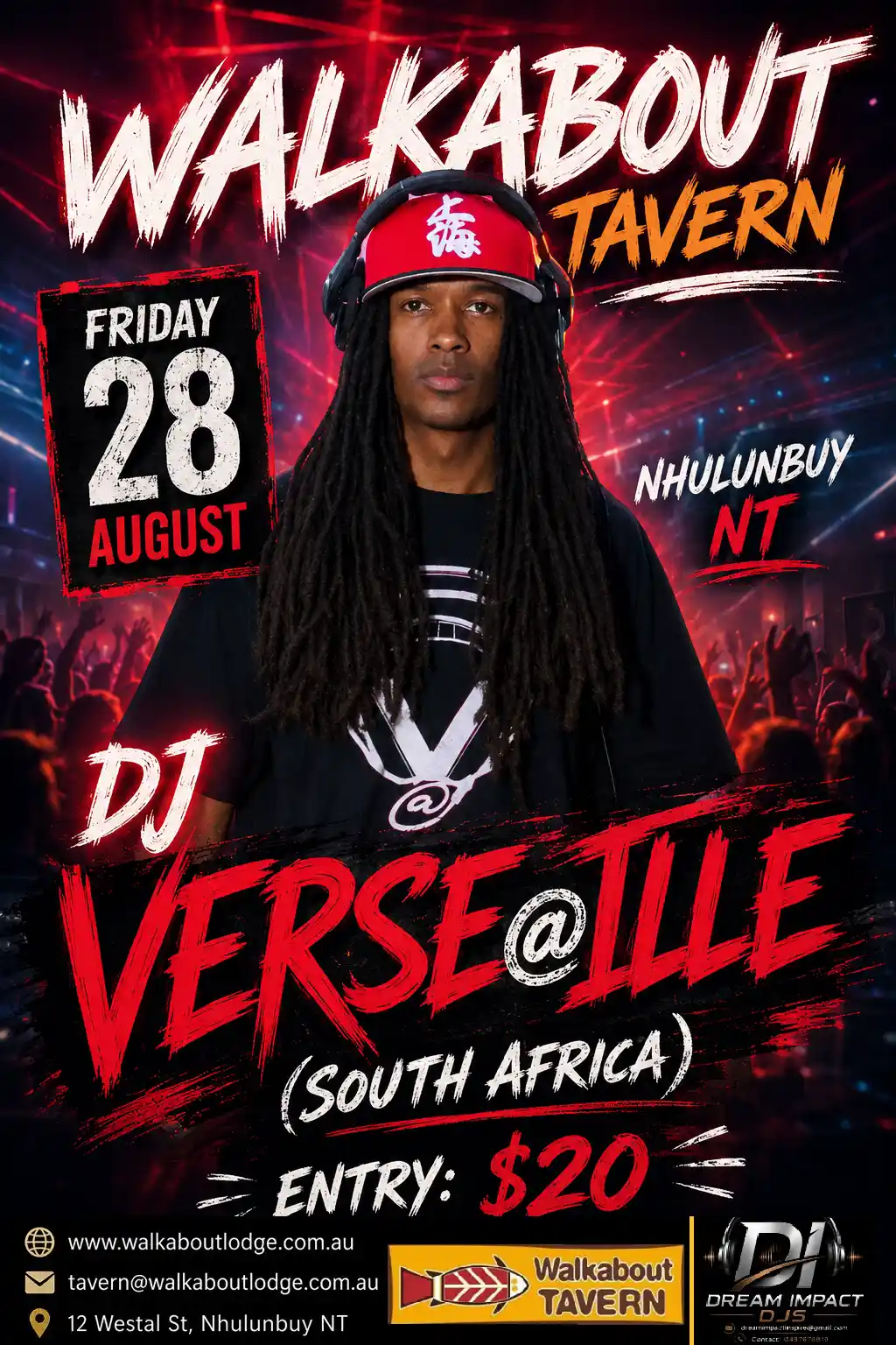 DJ Verse@ille Friday 28 August DJ Verse@ille Friday 28 August