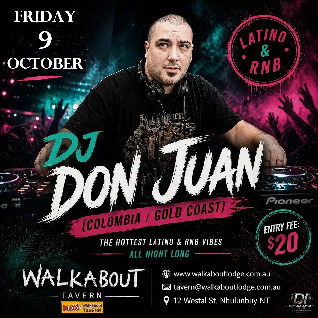 Walkabout 9 October DJ Don Juan Walkabout 9 October DJ Don Juan